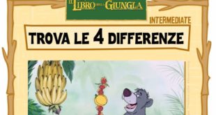 Il Libro della Giungla โ Trova le differenze Il Libro della Giungla โ Trova le differenze