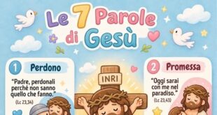 Le sette ultime parole di Gesรน sulla croce Le sette ultime parole di Gesรน sulla croce